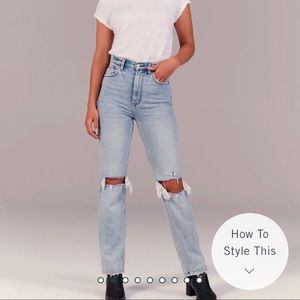 Abercrombie and Fitch: 90s straight jeans
